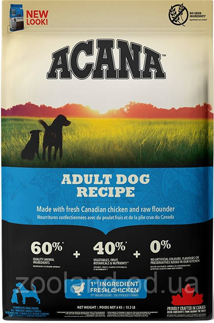 A52560 Acana Adult Dog, 6 кг