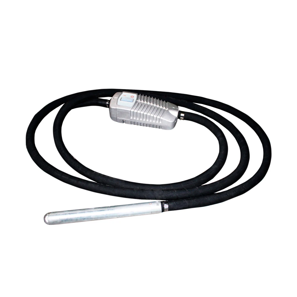 Потужній вібратор глибинний високочастотний GTM X-RAY 58 для бетону: 1100 Вт, 12000 об/хв, гнучкий вал 5 м