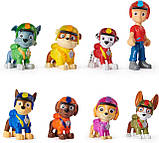 Щенячий патруль набір 8 цуценят Paw Patrol: Jungle Pups Action Figures, фото 3
