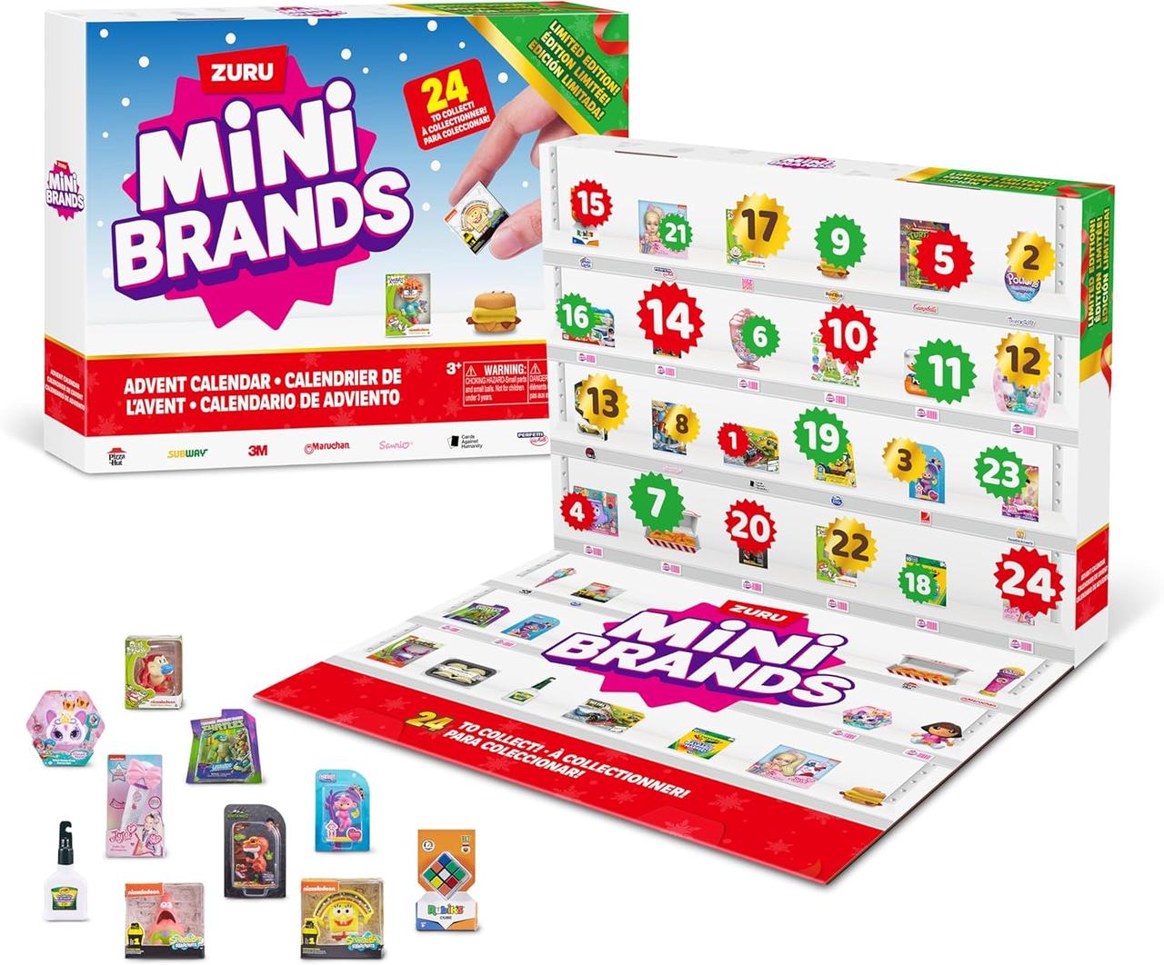 Адвент календар 24 мініфігурки 2024 Mini Brands Limited Edition від ZURU