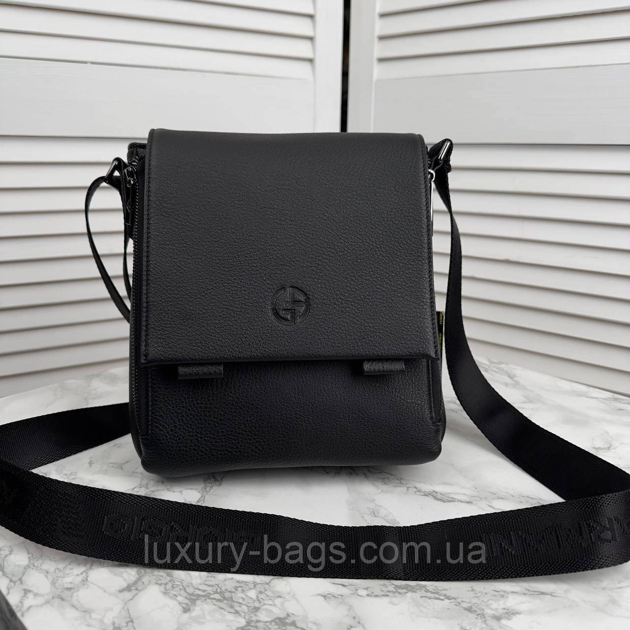 Чоловіча шкіряна сумка Armani