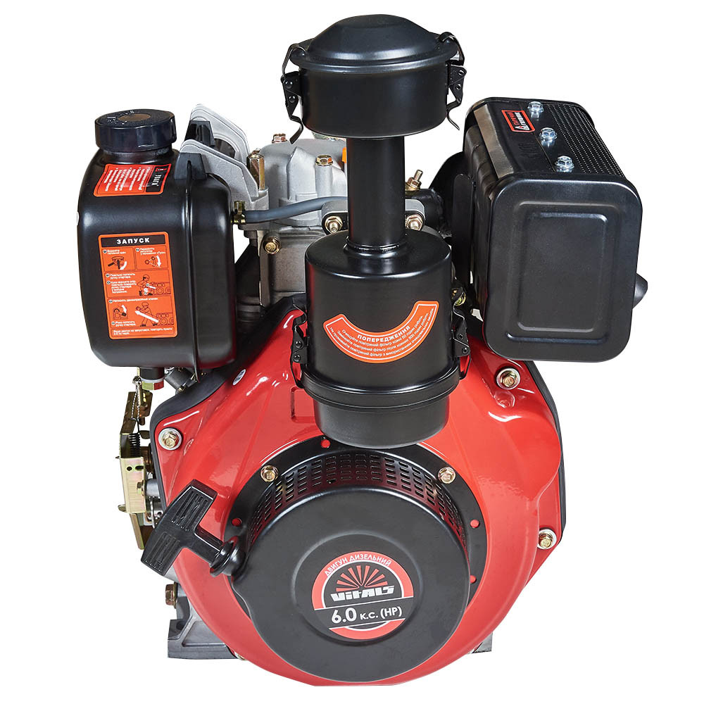 Двигун дизельний Vitals DE 6.0s (6 к.с., шліци 25мм) (код 165157), фото 1