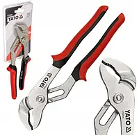 Кліщі трубні переставні 250 мм YATO YT-2069