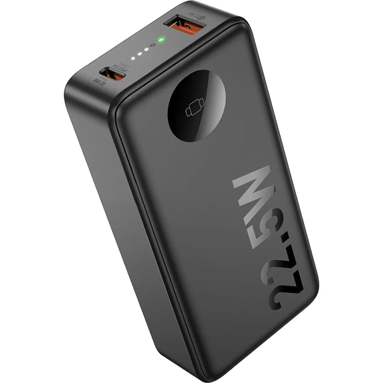 Зовнішній портативний акумулятор Hoco Q27B Jewel 10000mAh Black 22.5W+PD20W (6942007627443)