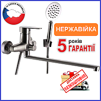 Змішувач для ванни з нержавійки Zerix AVA-006 EURO (ZX3239) SUS304