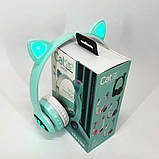 Бездротові навушники cat ear Cat VZV 23M Навушники світяться котячі вушка з вушками котика WS-14, фото 3