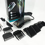 Машинка для стрижки для дому VGR, Тример для скронь Тример бороди від батарейок WA-96, фото 6
