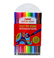Фломастери Maxi Felt-Tip 12 кол
