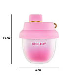 Вакуумний стимулятор-брелок KISSTOY Kiss Pods, 5 рівнів інтенсивності + Turbo-режим, 2 насадки - SX1339, фото 3