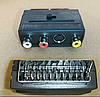 Перехідник SCART – 3RCA AV (тюльпани), двосторонній, з перемикачем SH-3009, фото 3