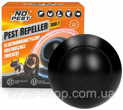 Електромагнітний відлякувач гризунів і комах No Pest 300.1, фото 1