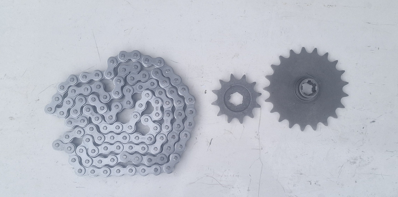 Мурав мотоцикл Цеп ходовий 520 104зв +зірка задня + передня, фото 1