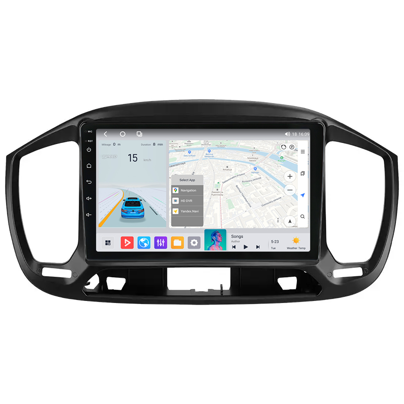 Штатная магнитола Mekede MS Fiat Uno (2014-2020) QleD