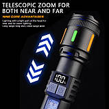 Акумуляторний ліхтар із бічним світлом WRD-530-2-TG, фото 3