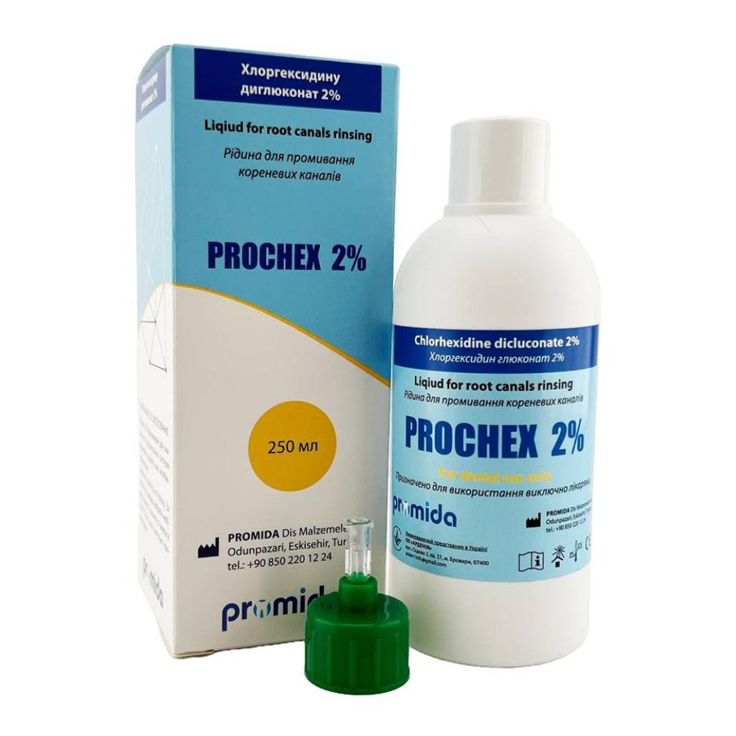Хлоргексидин PROCHEX 2%, 250мл ПРОМІДА