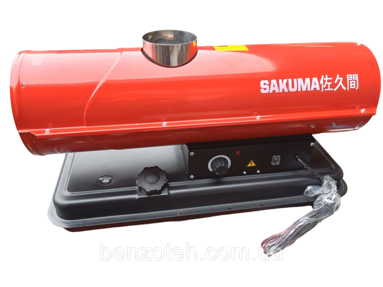 Теплова гармата (димохід) Sakuma SGO-30C