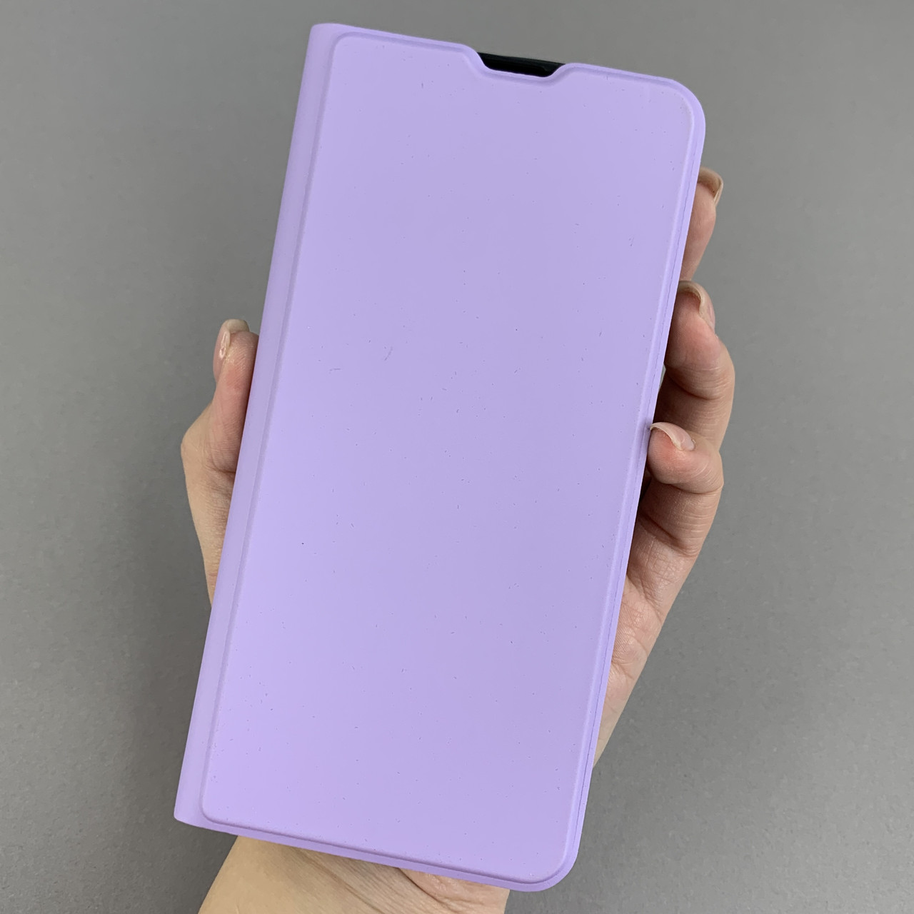 Чохол-книга для Samsung Galaxy A51 софт тач з підставкою книжка на самсунг а51 бузкова p8b