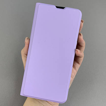 Чохол-книга для Samsung Galaxy A51 софт тач з підставкою книжка на самсунг а51 бузкова p8b, фото 1