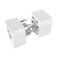 Перехідник мережевий LDNIO Z4 (EU, US, UK, AU/без зазем./6А/250V) білий