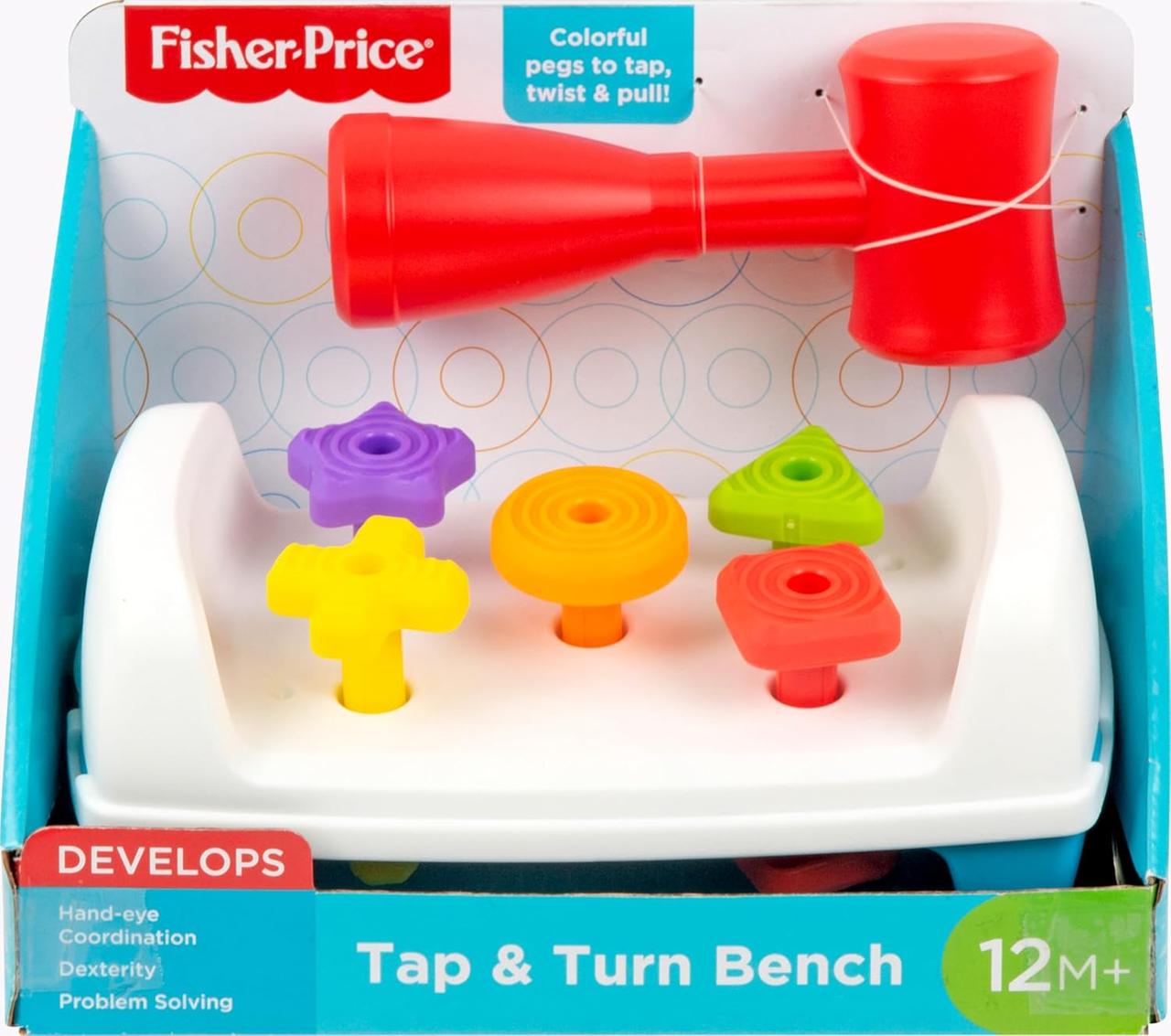 Іграшка Fisher-Price для малюків Fisher-Price Toddler Toy Tap & Tur