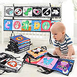 Іграшка Монтессорі для малюків, розвивальна м'яка сенсорна іграшка для маленьких дітей, колір уточнюйте, фото 2