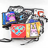 Іграшка Монтессорі для малюків, розвивальна м'яка сенсорна іграшка для маленьких дітей, колір уточнюйте, фото 3