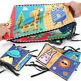 Іграшка Монтессорі для малюків, розвивальна м'яка сенсорна іграшка для маленьких дітей, колір уточнюйте, фото 5