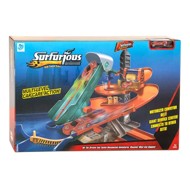 Автотрек Surfurious із запуском, машинка іннерційна, 9988-61