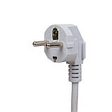 Мережевий фільтр LogicPower F65WG4 3x220V-3250W, 2xUSB-60W, 2xType-C 65W QC/PD довжиною 2 м Білий - 1 шт., фото 6