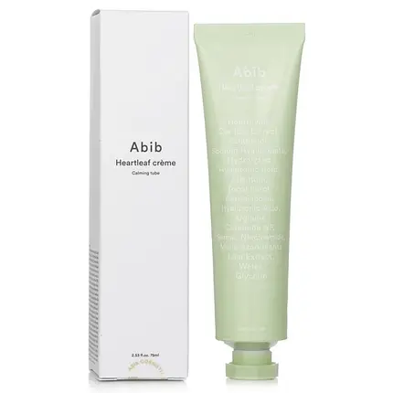 Заспокійливий крем для обличчя Abib Heartleaf Creme Calming Tube 75 мл, фото 1
