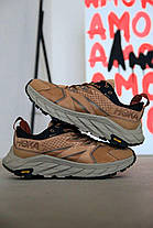 Зимові Чоловічі Кросівки Hoka Anacapa Low Gore-Tex Dune Oxford Tan / Хока Анакапа Гор Текс Низькі Коричневі, фото 6
