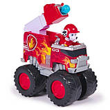 Ігровий набір PAW Patrol Rescue Wheels Marshall рятувальний автомобіль з водієм Маршал, фото 4