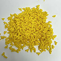 Бельгійська шоколадна стружка жовта (лимон) 50 гр