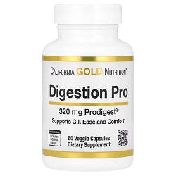 Для кращого травлення California Gold Nutrition Digestion Pro 320 mg (60 капсул.)