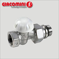 Відсікаючий клапан 3/4" Giacomini прямий