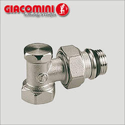 Відсічний клапан 1/2" Giacomini кутовий