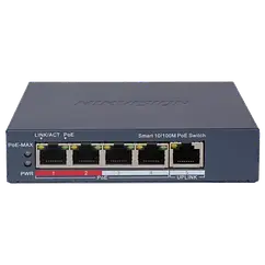 DS-3E1105P-EI/V2 4-портовий керований POE