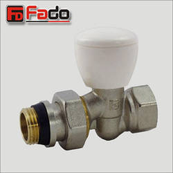 Кран радіаторний верхній Fado NEW 1/2" прямий