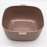 Ланч-бокс термостійкий 750мл Коричневий, фото 3