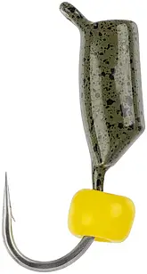 Мормишка вольфрамова Rigabik+Bead 0.35г. Olive+Y