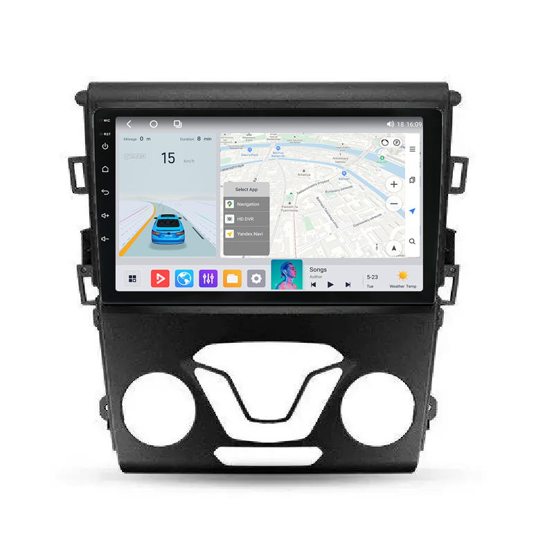 Штатна магнітола Mekede MS Ford Mondeo 5 Fusion 2014-2019 Android QleD