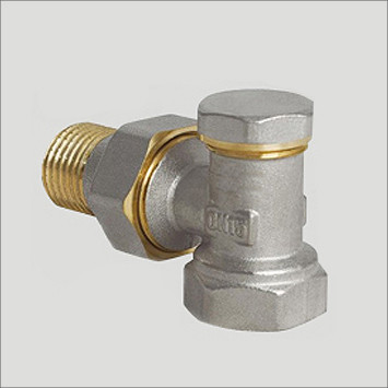 Кран радіаторний кутовий 3/4" арт.902 нижній (Чехія)