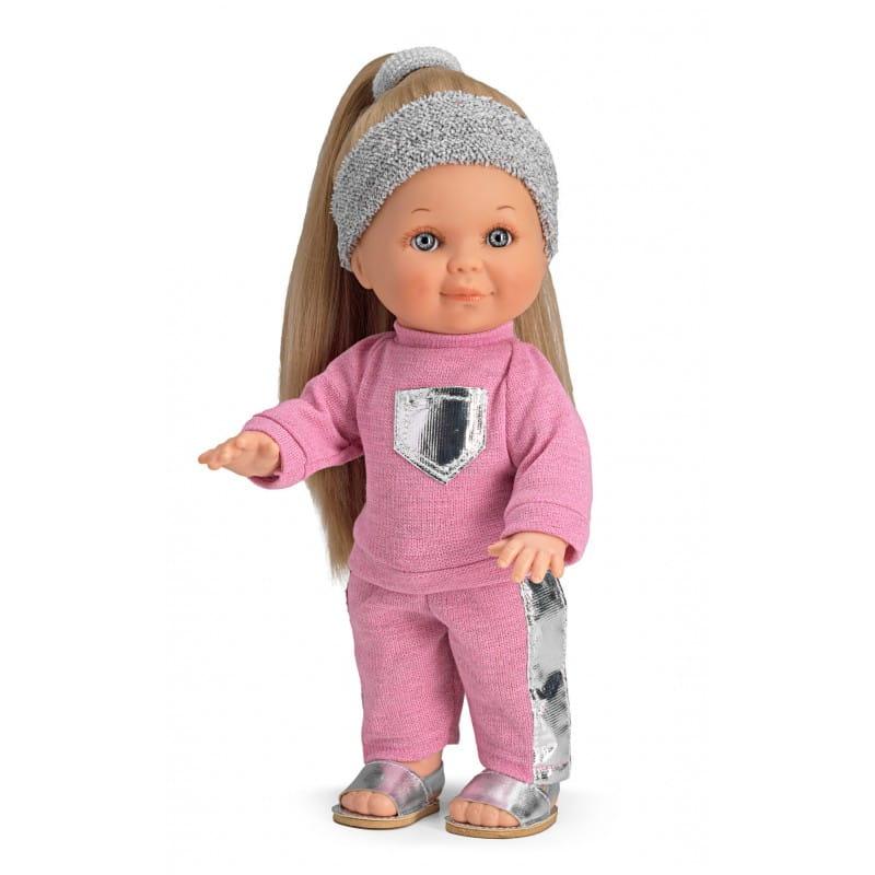 Іспанська Вінілова Лялька Ламаджик з Ароматом Ванілі Дівчинка Блондинка з Довгим Волоссям Кетті Lamagik (Magic Baby) 30 см, фото 1