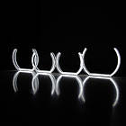 Ангельскі очі BMW (E53) CRYSTAL White (Білі), фото 4