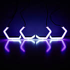 Ангельські очі BMW (M3,M4,F30,F31,F34,G20,G21,E90,E92,E60) CRYSTAL ICONIC SRGBA, фото 9