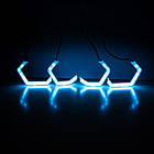 Ангельські очі BMW (M3,M4,F30,F31,F34,G20,G21,E90,E92,E60) CRYSTAL ICONIC SRGBA, фото 10