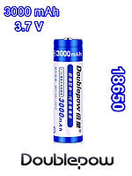 Акумуляторна батарейка Doublepow 18650 3.7V 3000 mAh