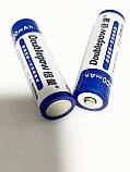 Акумуляторна батарейка Doublepow 18650 3.7V 3000 mAh, фото 4