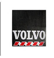 Бризковики "VOLVO" малий передній 470х330 (Україна) (2шт)