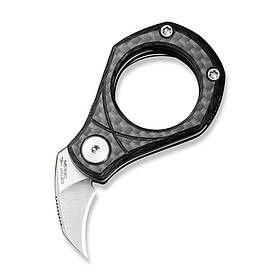 Складаний ніж Civivi Pyrus C23038-3 EDC (карбон, Sandvik 14c28n, Hawkbill)